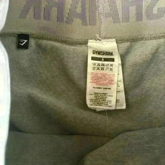 Grey and purple  Gymshark leggings - Picture 2 of 3